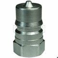 Dixon H Series Interchange Pipe Plug, 1/4-18 Nominal, FNPT, 316 SS, Domestic H2F2-SS